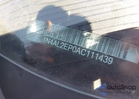 2010 Nissan Altima 2.5 S from USA, damaged, VIN 1N4AL2EP0AC111439